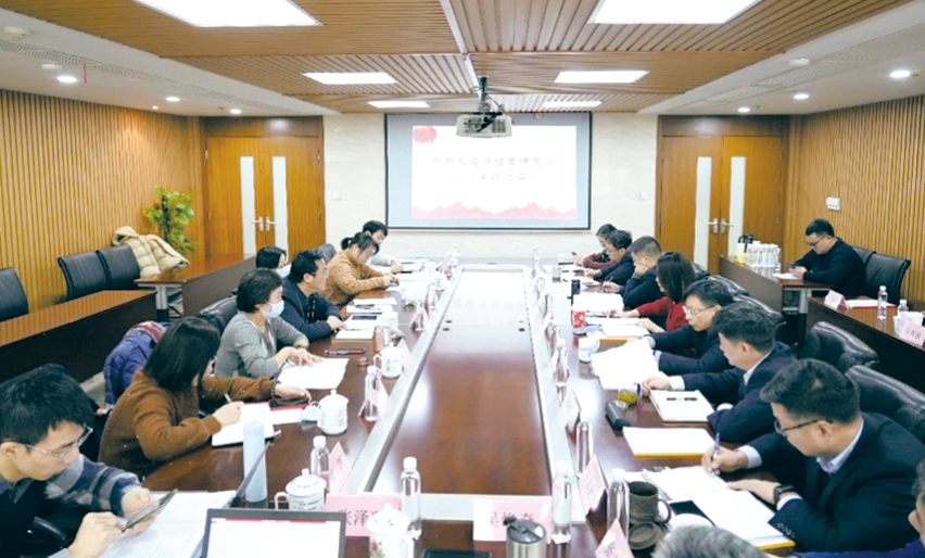 陈意郑成广率队开展年终责任状考核调研